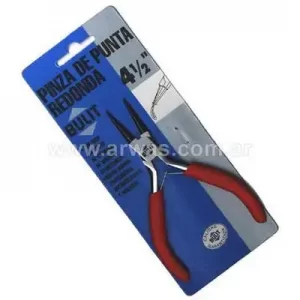 BULIT-PINZA REDONDA LISA-4,5"-#EPR